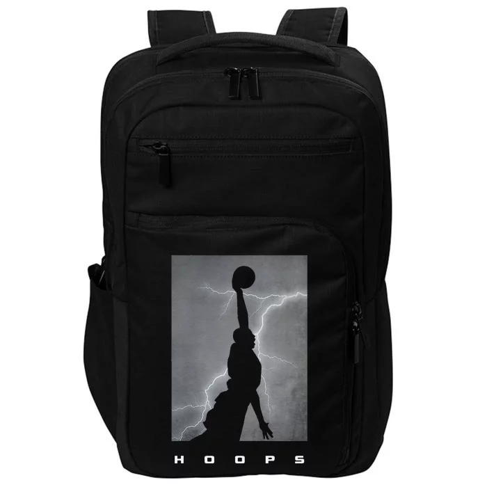 Hoops Basketball Basketball Funny Impact Tech Backpack