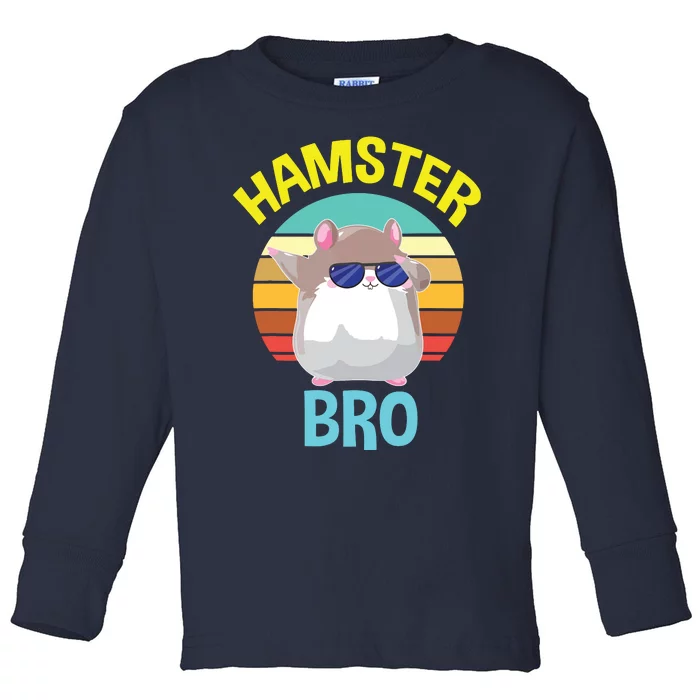 Hamster Bro Brother Cute Funny Costume Gifts Toddler Long Sleeve Shirt