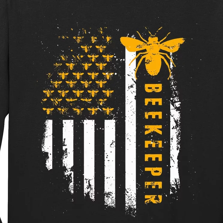 Honey Bee beekeeping hive Beekeeper Tall Long Sleeve T-Shirt