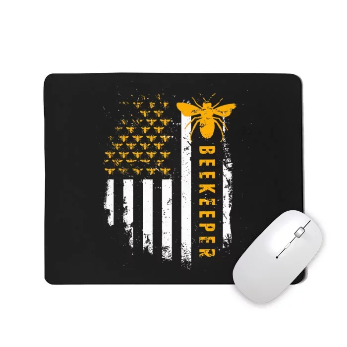 Honey Bee beekeeping hive Beekeeper Mousepad