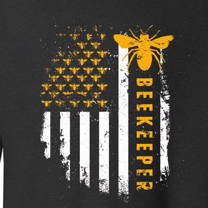 Honey Bee beekeeping hive Beekeeper Toddler Sweatshirt