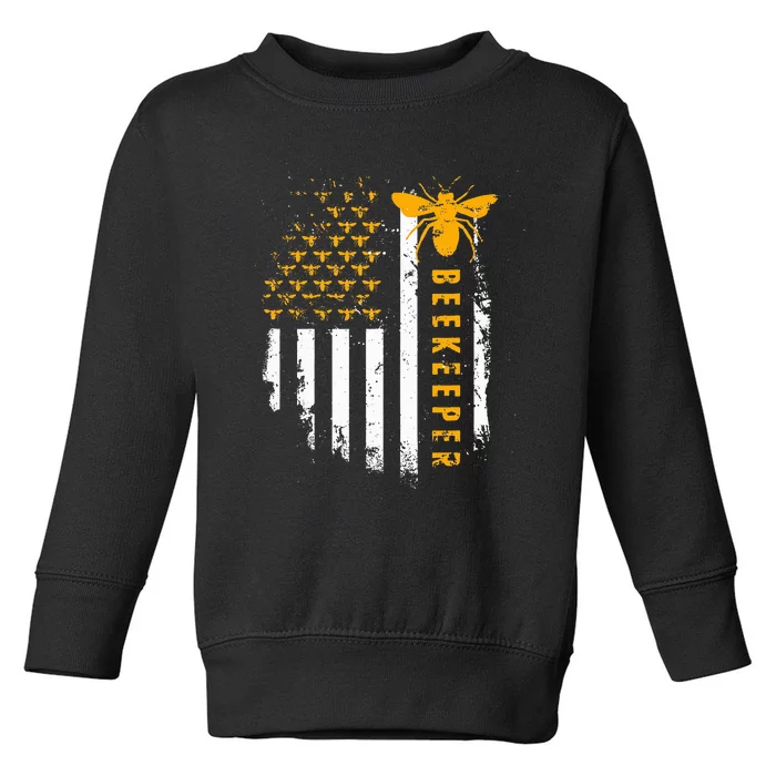 Honey Bee beekeeping hive Beekeeper Toddler Sweatshirt