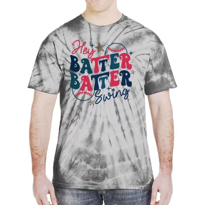 Hey Batter Batter Swing Tie-Dye T-Shirt