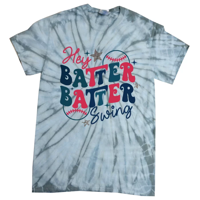 Hey Batter Batter Swing Tie-Dye T-Shirt