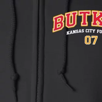 Harrison Butker Butker Kansas City Football Full Zip Hoodie