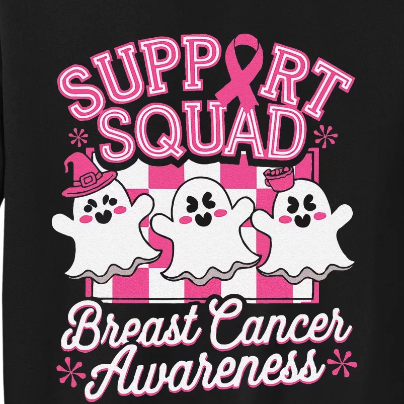 Halloween Breast Cancer Awareness Chemotherapy Pin.K Ribbon Tall Sweatshirt