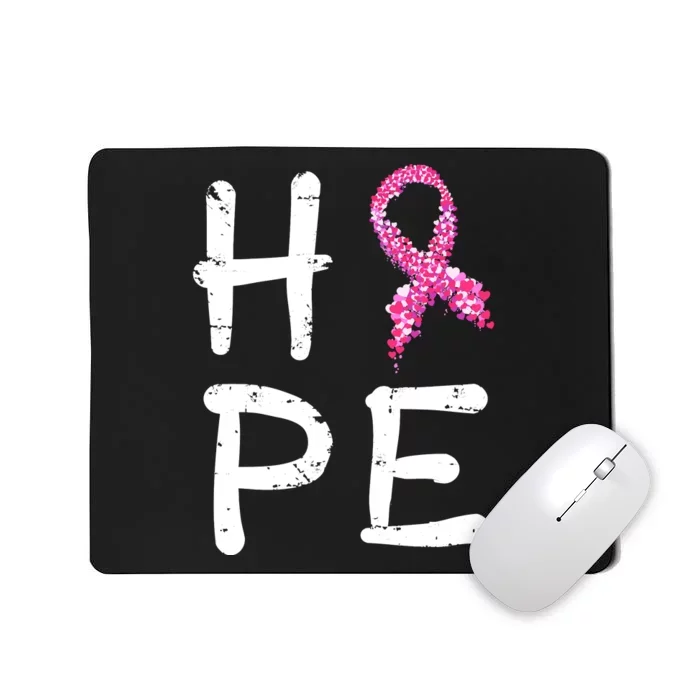 Hope Breast Cancer Mousepad