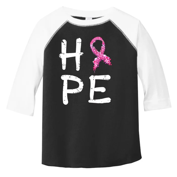 Hope Breast Cancer Toddler Fine Jersey T-Shirt