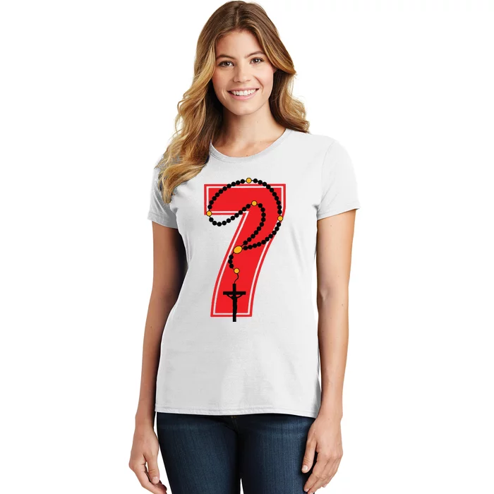 Harrison Butker Christian Football Player Number 7 Women's T-Shirt