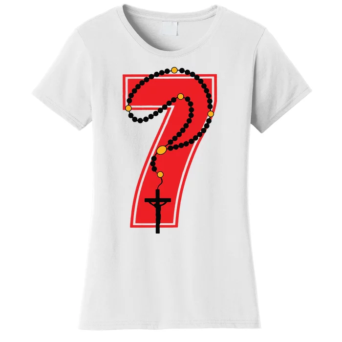 Harrison Butker Christian Football Player Number 7 Women's T-Shirt