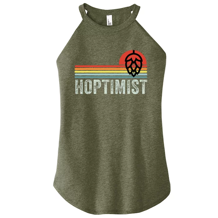 Home Brew Craft Beer For Women Vintage Women’s Perfect Tri Rocker Tank