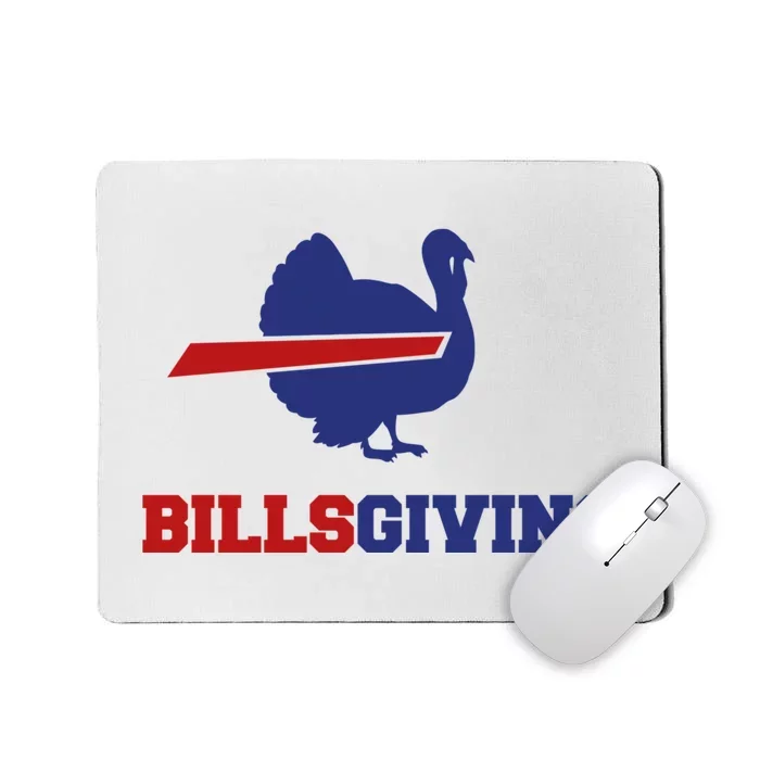 Happy Billsgiving Chicken Football Thanksgiving Mousepad