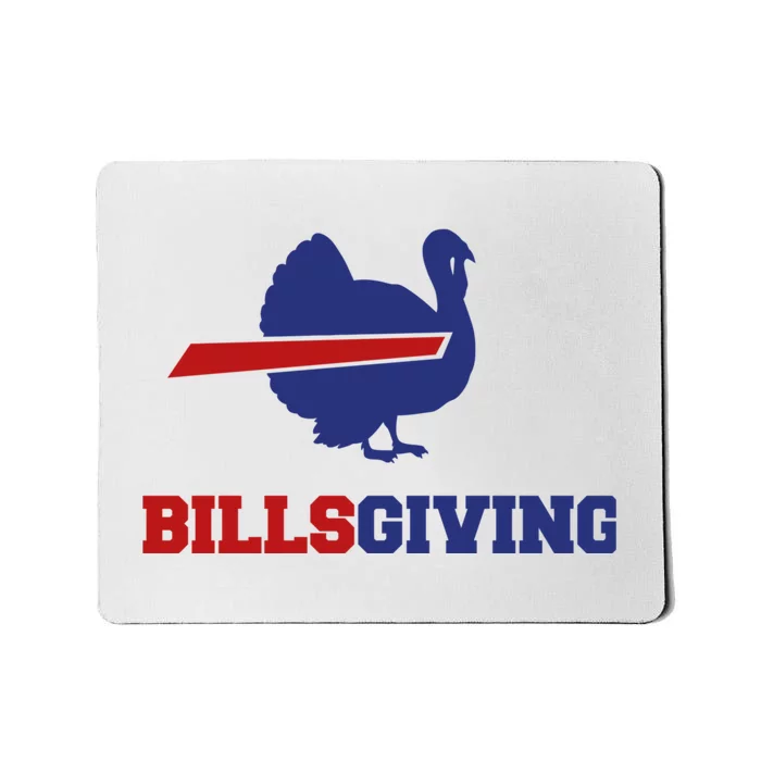 Happy Billsgiving Chicken Football Thanksgiving Mousepad