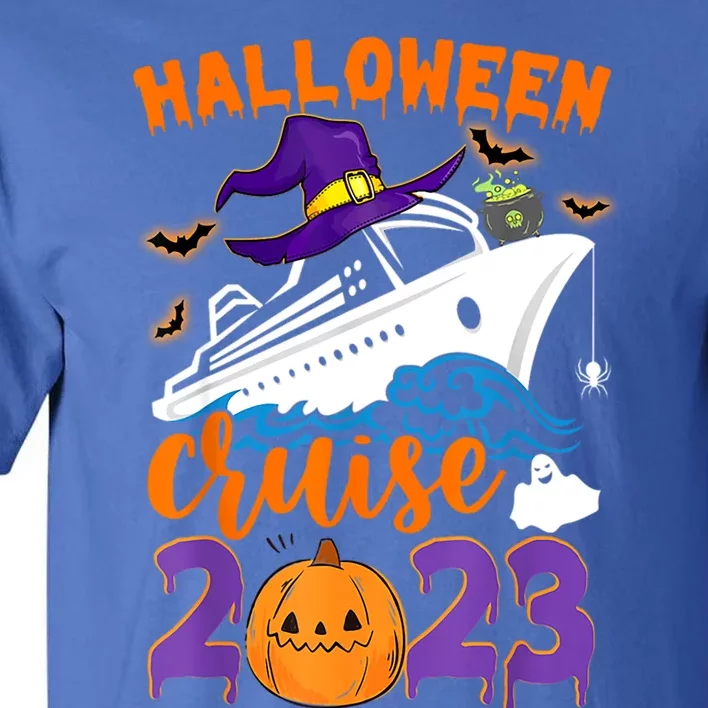 Halloween Boo Cruise Squad Cruising Crew Spooky Season Gift Tall T-Shirt