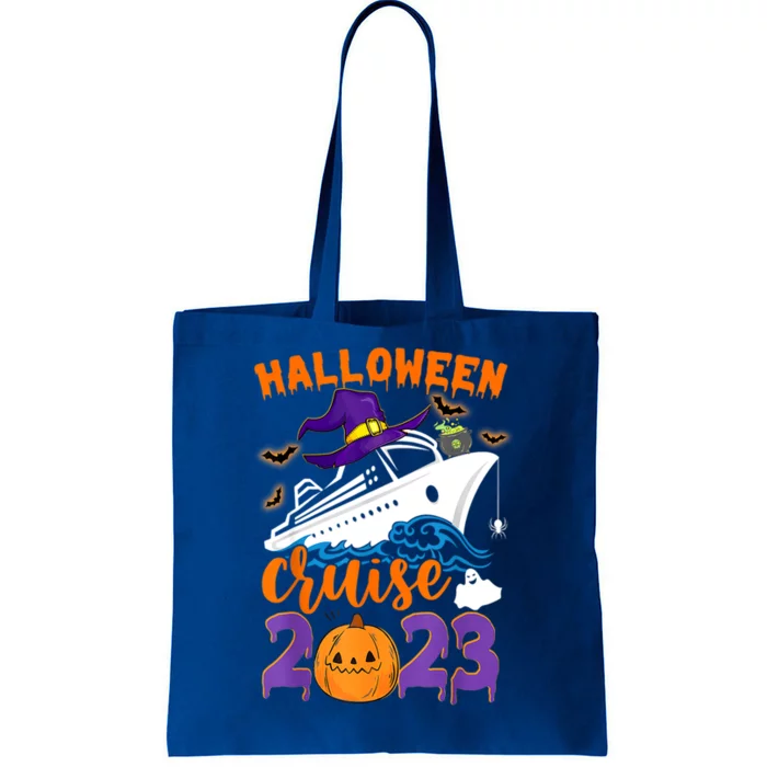 Halloween Boo Cruise Squad Cruising Crew Spooky Season Gift Tote Bag