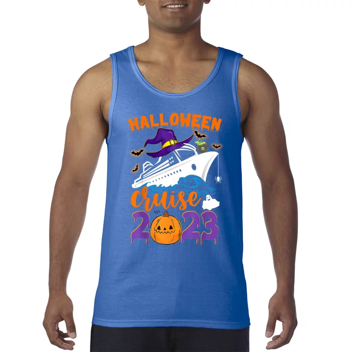 Halloween Boo Cruise Squad Cruising Crew Spooky Season Gift Tank Top