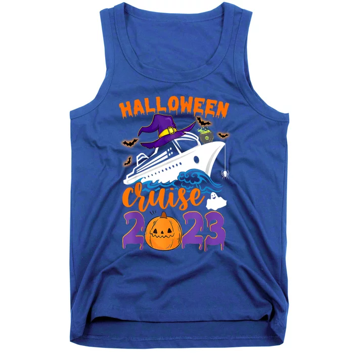 Halloween Boo Cruise Squad Cruising Crew Spooky Season Gift Tank Top