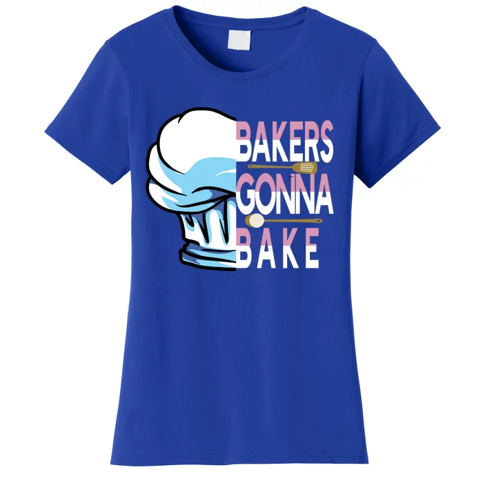 Holiday Baking Competition Chefs Hat Bakers Gonna Bake Gift Women's T-Shirt