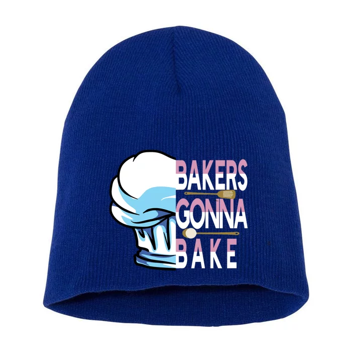 Holiday Baking Competition Chefs Hat Bakers Gonna Bake Gift Short Acrylic Beanie