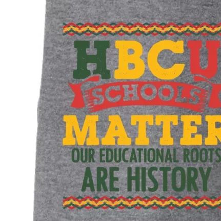 Hbcu Black College School Matters African American Student Gift Doggie 3-End Fleece Hoodie