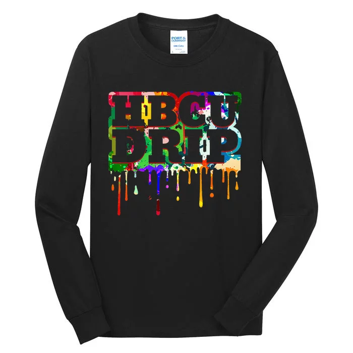 HBCU Black College Graduates Whitley Retro Tall Long Sleeve T-Shirt