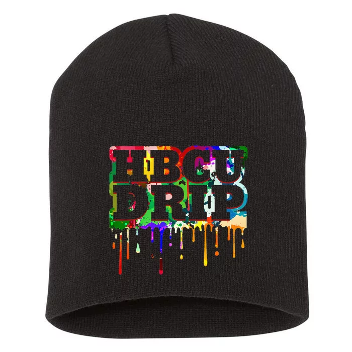 HBCU Black College Graduates Whitley Retro Short Acrylic Beanie