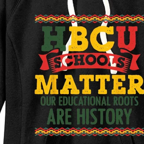 HBCU Black College School Matters African American Student Women's Fleece Hoodie