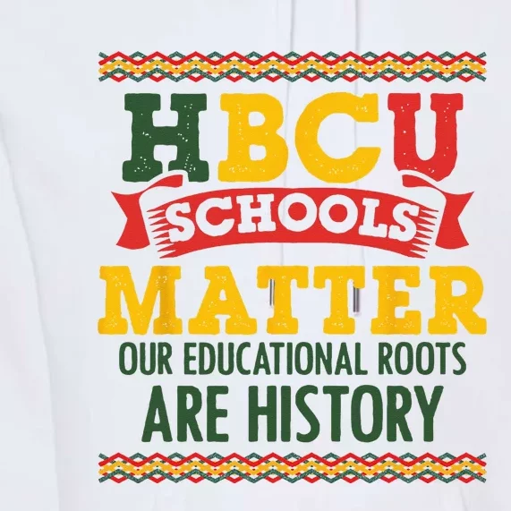 HBCU Black College School Matters African American Student Premium Hoodie