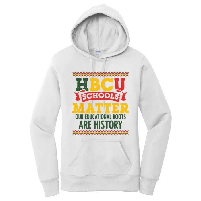 HBCU Black College School Matters African American Student Women's Pullover Hoodie