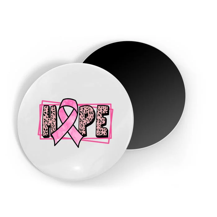 Hope Breast Cancer Awareness Ribbon Magnet