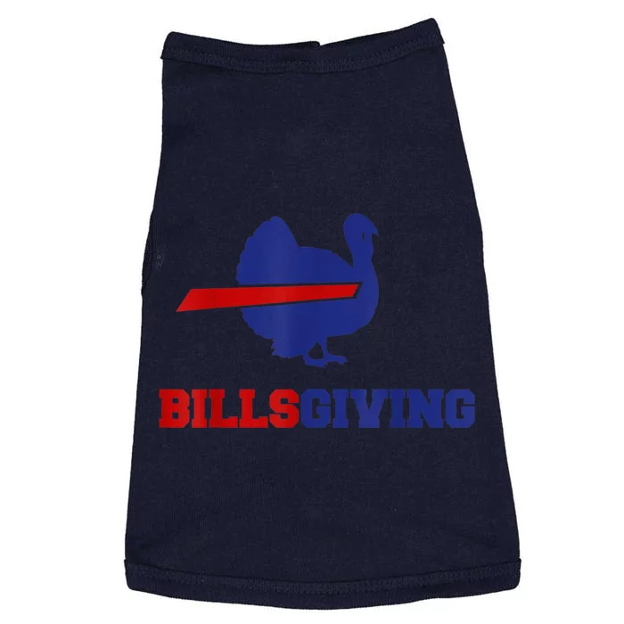 Happy Billsgiving Chicken Football Thanksgiving Doggie Tank