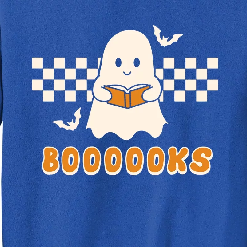 Halloween Booooks Cute Ghost Boo Reading Books Adults Meaningful Gift Sweatshirt