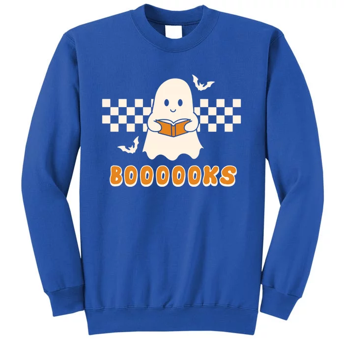 Halloween Booooks Cute Ghost Boo Reading Books Adults Meaningful Gift Sweatshirt