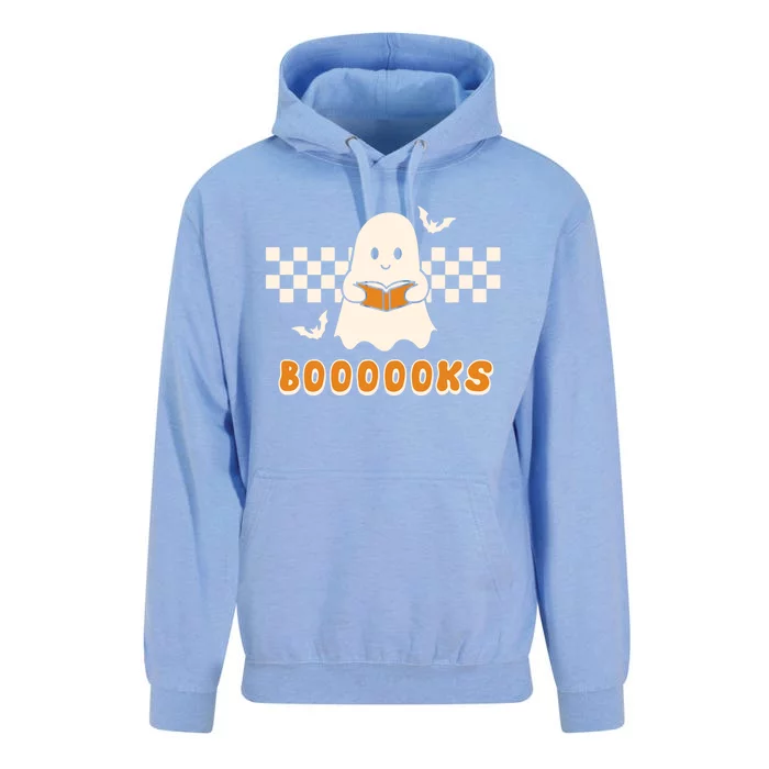 Halloween Booooks Cute Ghost Boo Reading Books Adults Meaningful Gift Unisex Surf Hoodie