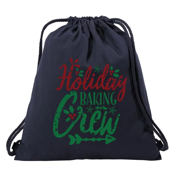 Holiday Baking Crew Drawstring Bag