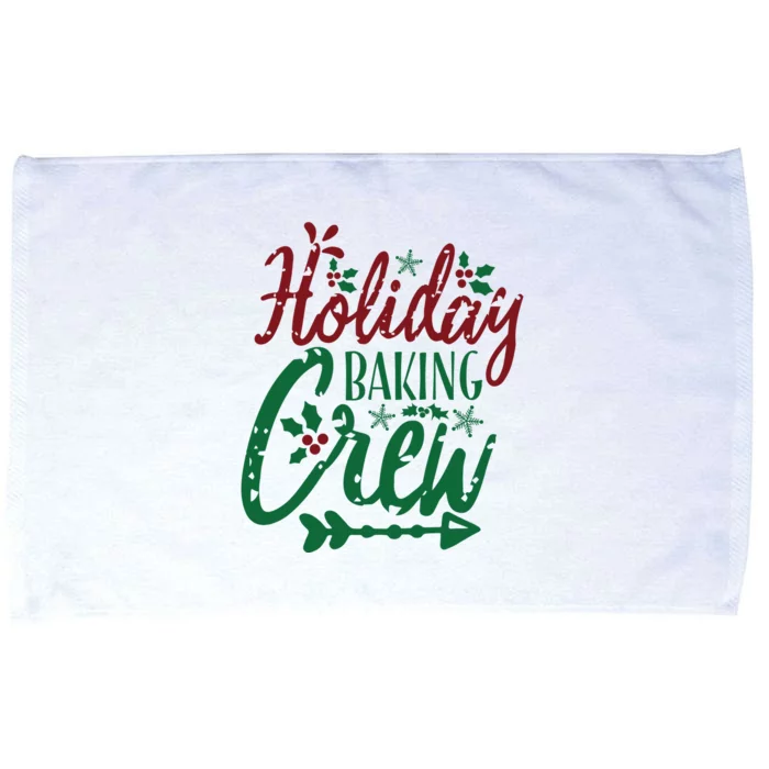 Holiday Baking Crew Microfiber Hand Towel