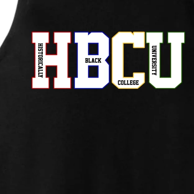 Historically Black College University Student HBCU Ladies Tri-Blend Wicking Tank