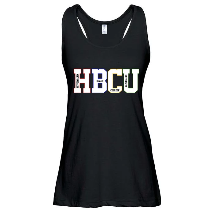 Historically Black College University Student HBCU Ladies Essential Flowy Tank