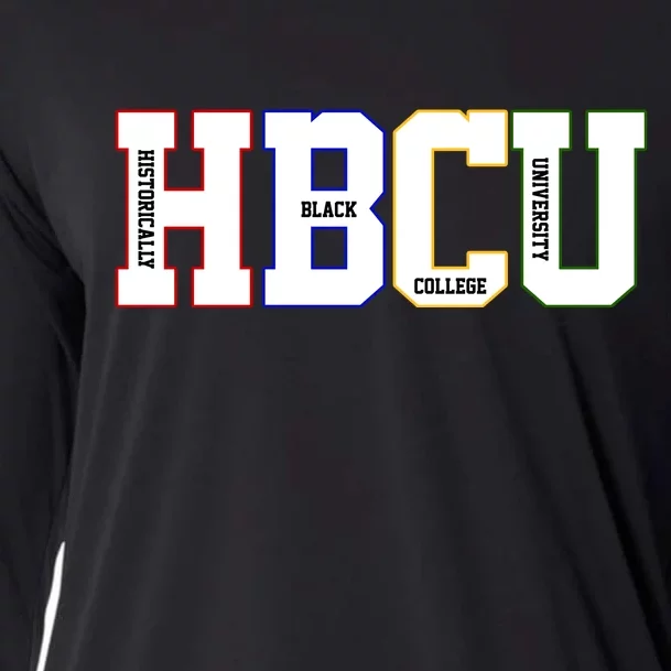 Historically Black College University Student HBCU Cooling Performance Long Sleeve Crew