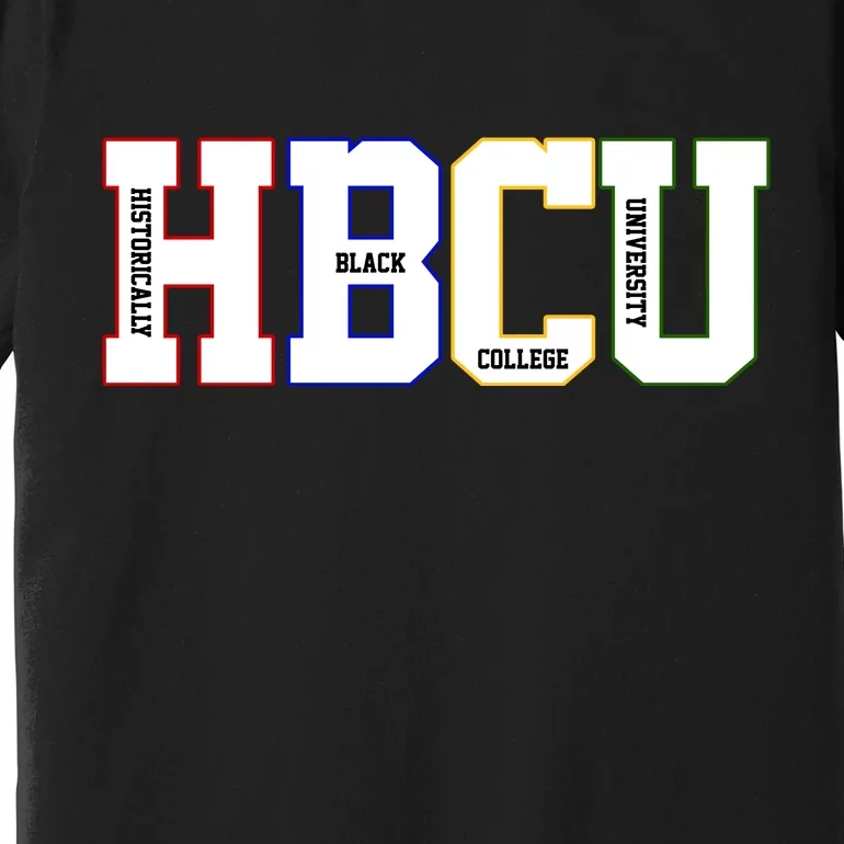 Historically Black College University Student HBCU Premium T-Shirt