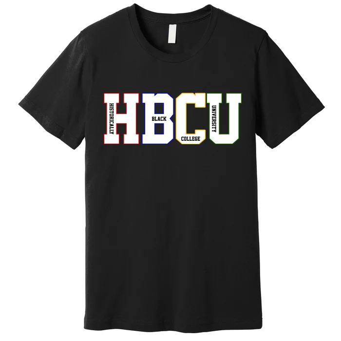 Historically Black College University Student HBCU Premium T-Shirt