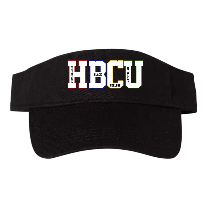 Historically Black College University Student HBCU Valucap Bio-Washed Visor