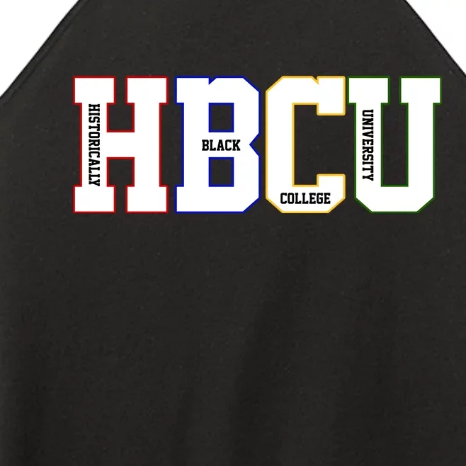 Historically Black College University Student HBCU Women’s Perfect Tri Rocker Tank