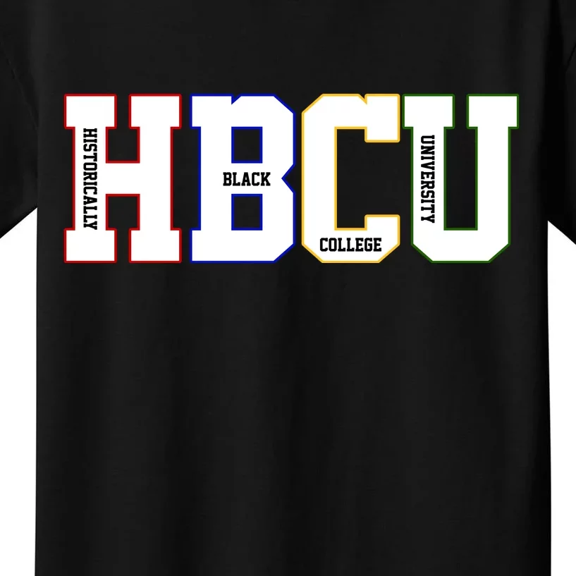 Historically Black College University Student HBCU Kids T-Shirt