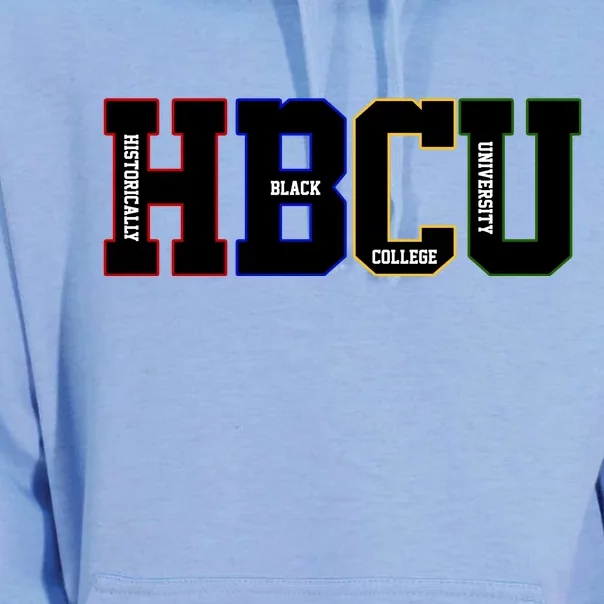 Historically Black College University Student HBCU Unisex Surf Hoodie