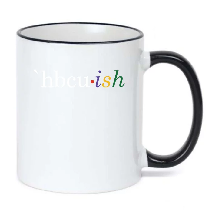 Historically Black College And University Hbcu Ish Student Funny Gift Black Color Changing Mug