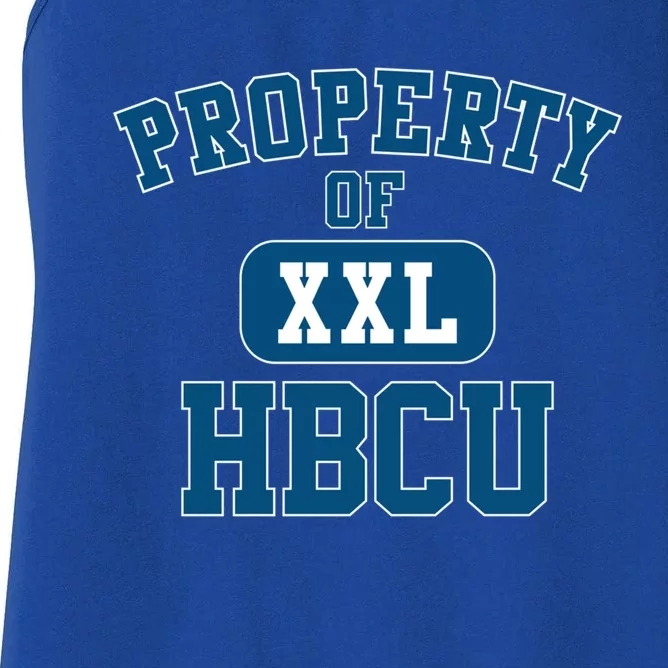 Historically Black College University Property Of My Hbcu Gift Women's Racerback Tank