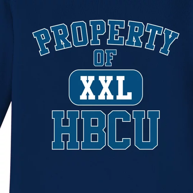 Historically Black College University Property Of My Hbcu Gift Baby Long Sleeve Bodysuit