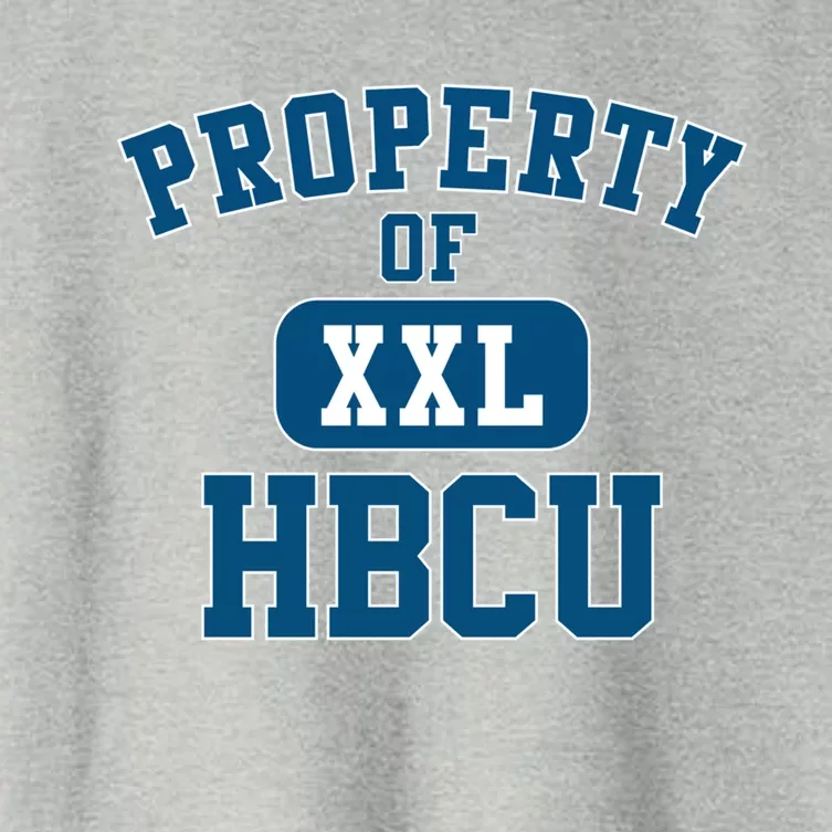 Historically Black College University Property Of My Hbcu Gift Women's Crop Top Tee