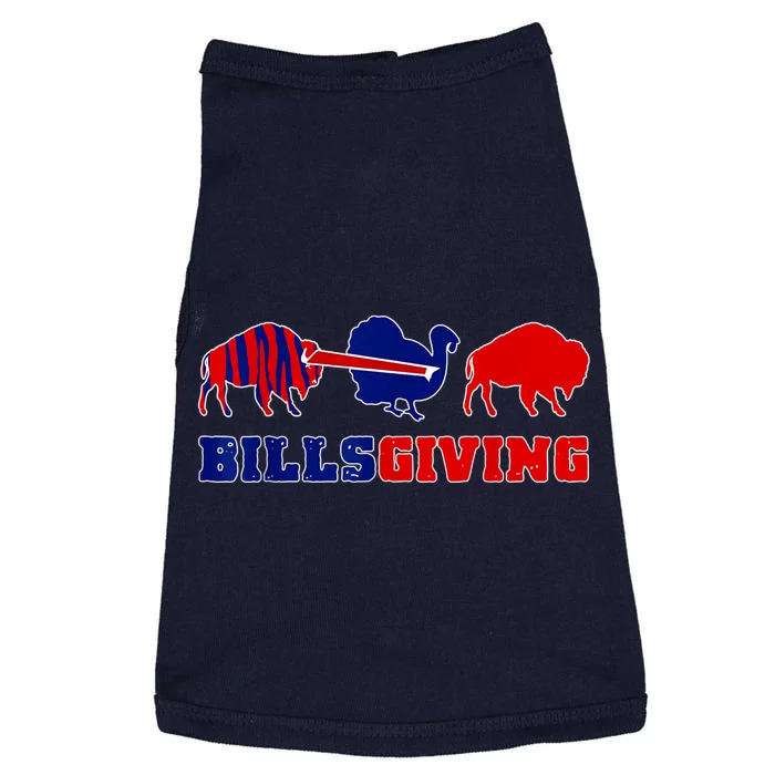 Happy Billsgivings Chicken Football Thanksgiving Doggie Tank